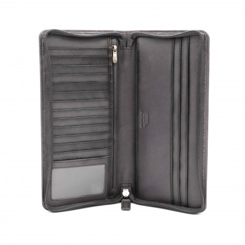 Cartera de piel 25x13 cm - OCEAN&APACHE