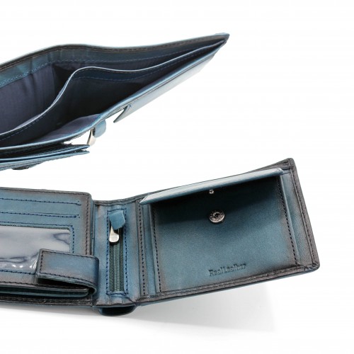 Cartera de piel 9,5x13 cm - OCEAN&APACHE