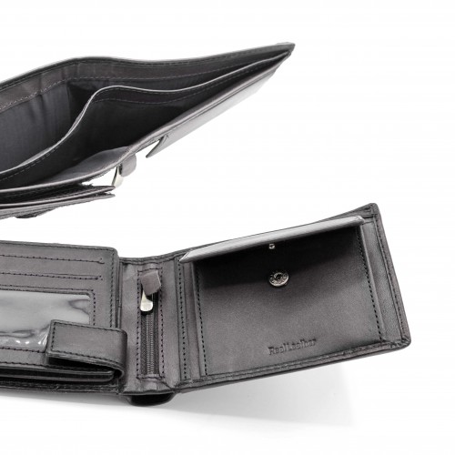 Cartera de piel 9,5x13 cm - OCEAN&APACHE