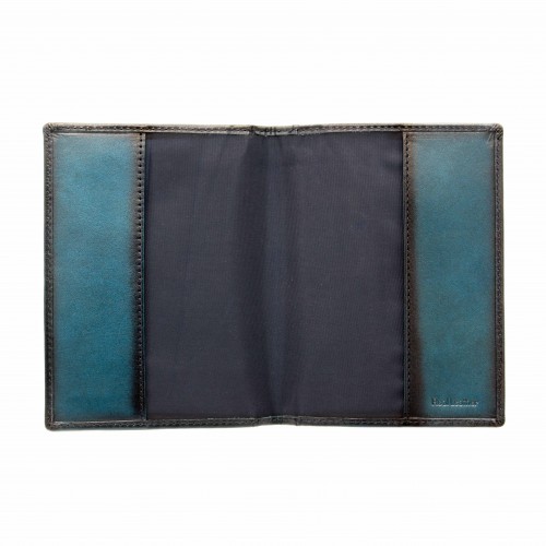 Funda pasaporte de piel multiespacio 15x11,5 cm OCEAN&APACHE