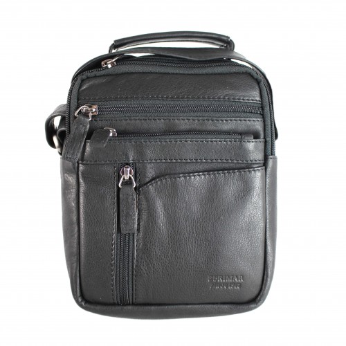 Bolso bandolera de piel 15,5x21x10 cm modelo COOLE