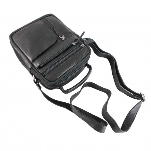 Bolso bandolera de piel 15,5x21x10 cm modelo COOLE