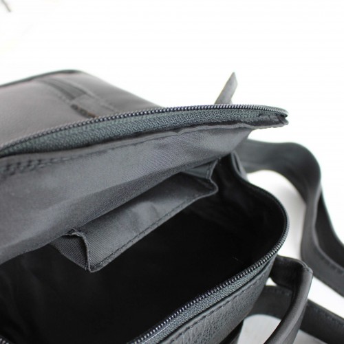 Bolso bandolera de piel 15,5x21x10 cm modelo COOLE