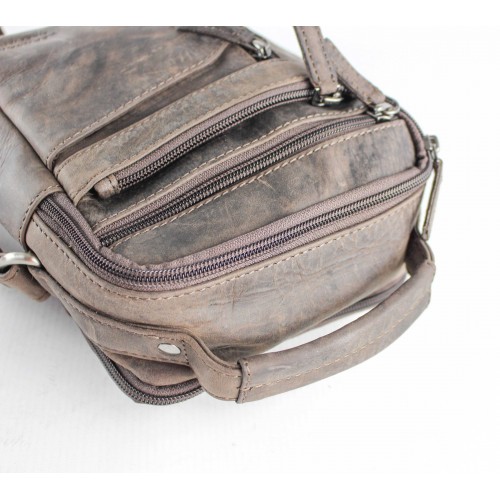 Bolso bandolera de piel 15,5x21x10 cm modelo COOLE