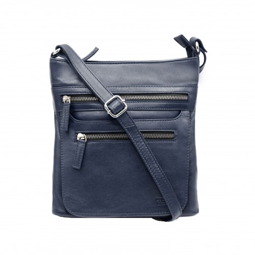 Bolso de piel bandolera...