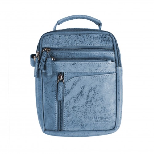 Bolso bandolera de piel 15,5x21x10 cm modelo COOLE