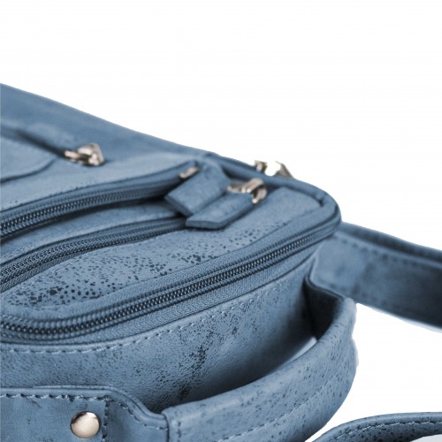 Bolso bandolera de piel 15,5x21x10 cm modelo COOLE