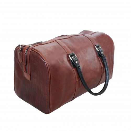 Bolso viaje de piel 36x46x17,5 cm TRUNK