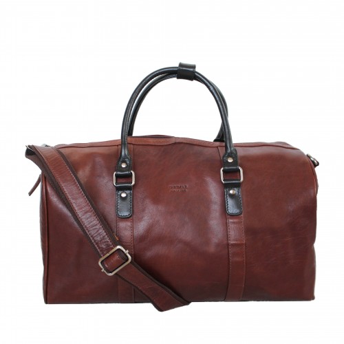 Bolso viaje de piel...