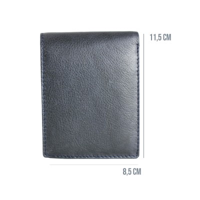 Cartera de piel 11,5x8,5 cm modelo TRIMER