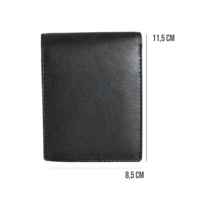 Cartera de piel 11,5x8,5 cm modelo TRIMER