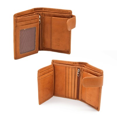 Cartera de piel 11x9 cm modelo TRIS