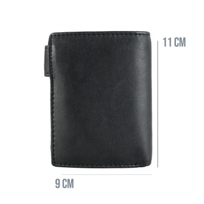 Cartera de piel 11x9 cm modelo TRIS