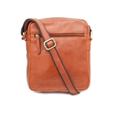 Bolso bandolera de piel...