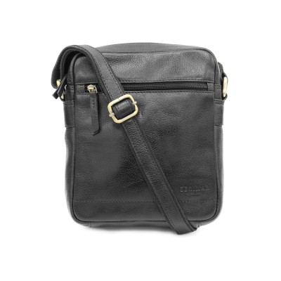 Bolso bandolera de piel modelo POKO 25x20x7 cm