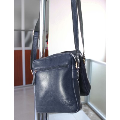 Bolso bandolera de piel modelo POKO 25x20x7 cm