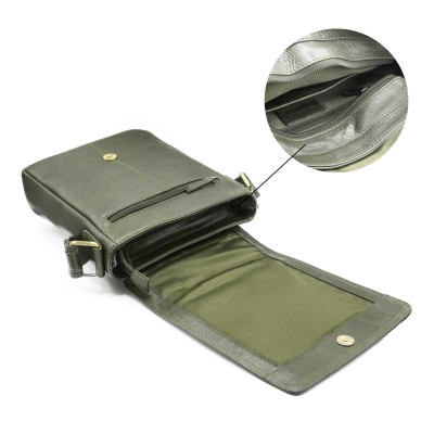 Bolso bandolera de piel modelo WAILER 26x20x6 cm