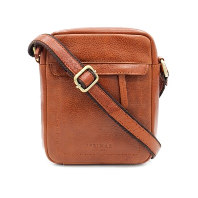 Bolso bandolera de piel...