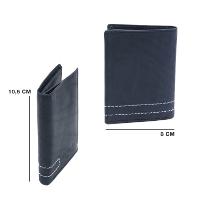 Cartera de piel 10,5x8 cm modelo RELS