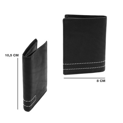 Cartera de piel 10,5x8 cm modelo RELS