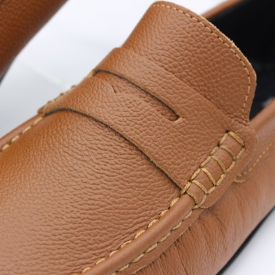 Mocasines de piel modelo antifaz TERO