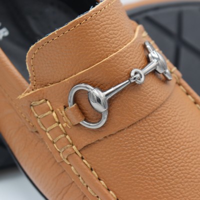 Mocasines de piel con eslabon CORSARIO