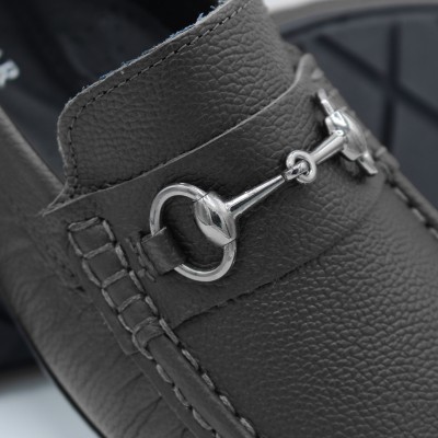 Mocasines de piel con eslabon CORSARIO