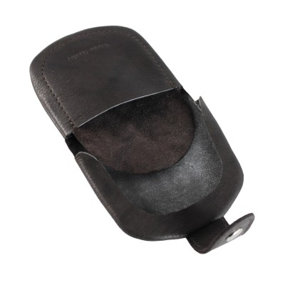 Monedero de tacon de piel con bandeja 8,5x8 cm