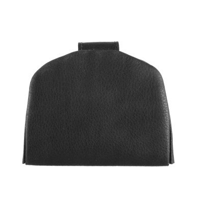 Monedero de tacon de piel con bandeja 8,5x8 cm