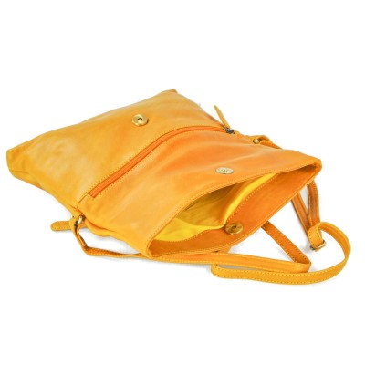 Bolso de piel bandolera 29x20x4 cm RAYO