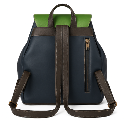 Mochila de piel 36x30x16 cm VENO