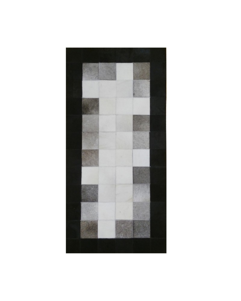 Alfombra Patchwork Piel de Vaca EARTH 60x120 cm Zerimar - 6