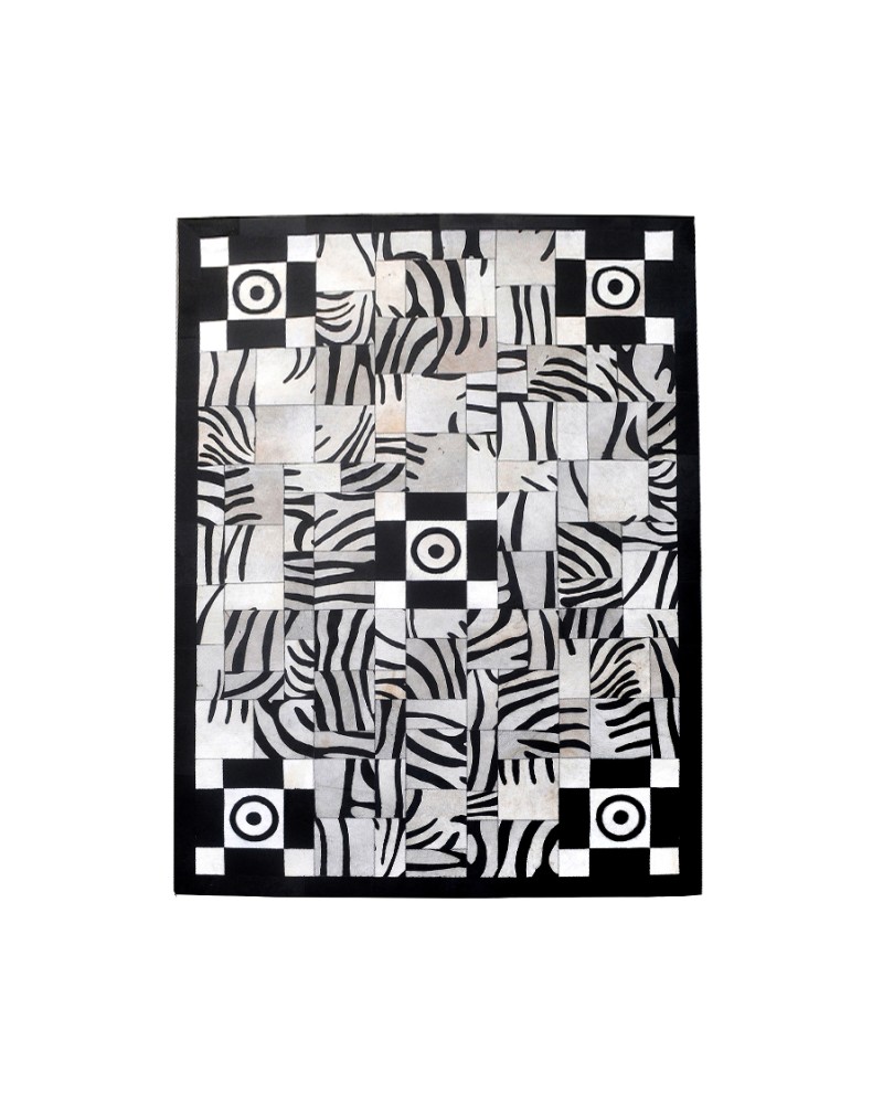 Alfombra piel de toro natural 170x240 cm Zerimar - 1