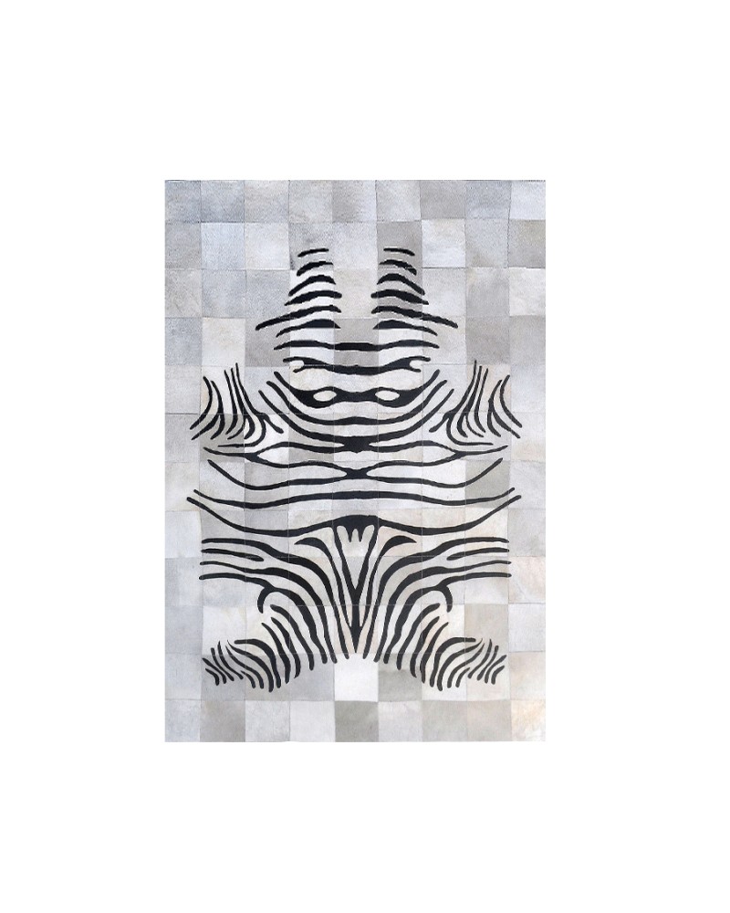 Alfombra piel de toro natural 140x200 cm Zerimar - 1