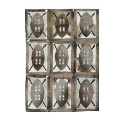 Alfombra de piel de gacela natural Springbok 164x117 cm Zerimar - 1