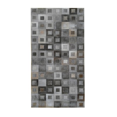 Alfombra Patchwork piel de vaca 70x140 cm BLAGRE Zerimar - 1