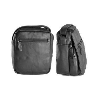 Bolso bandolera de piel modelo CRUZ 20x15x8 cm