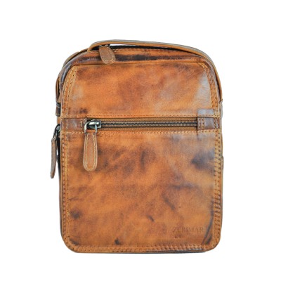 Bolso bandolera de piel modelo CRUZ 20x15x8 cm