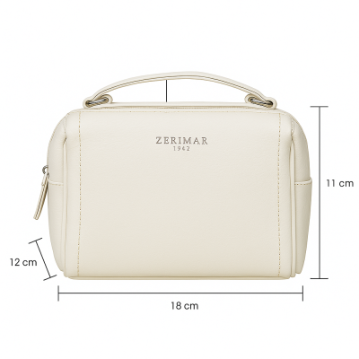 Bolso de piel bandolera 18x11x12 cm FARE