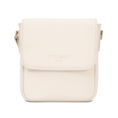 Bolso de piel bandolera 22x19x6 cm SERA