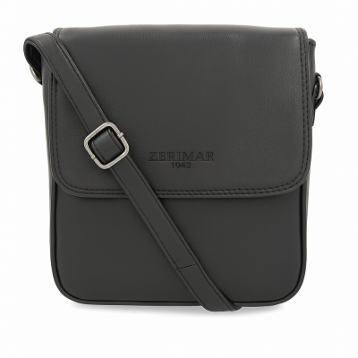 Bolso de piel bandolera 22x19x6 cm SERA