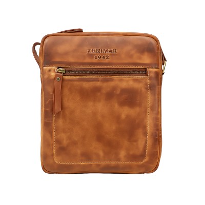 Bolso bandolera de piel modelo 21x25x6 cm GLOE