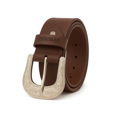 Cinturón de piel 38 mm...