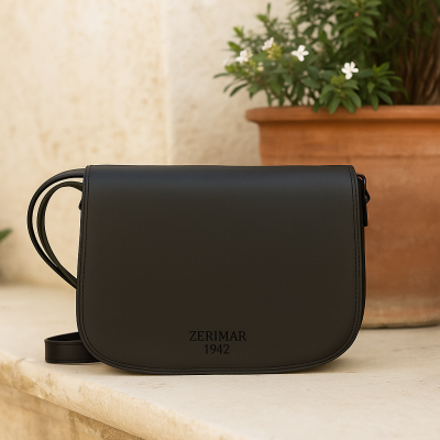 Bolso de piel bandolera 25x20x8 cm LUVIN