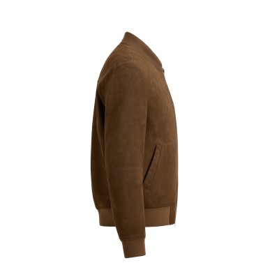 Bomber para hombre en piel de ante CHURCH