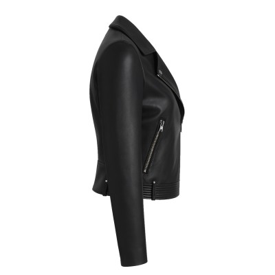 Chaqueta heavy de piel modelo JENNE