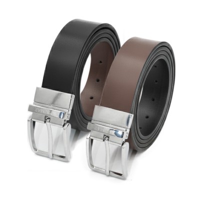 Cinturón de piel reversible 33 mm modelo VENO