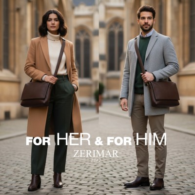 Maletín de piel multiespacio 26x36x6 cm VALS