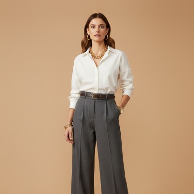 Cinturon de piel 2,3 cm modelo VELTO