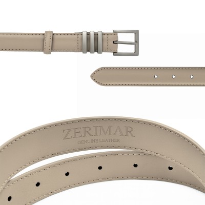 Cinturon de piel 2,3 cm modelo GALIN